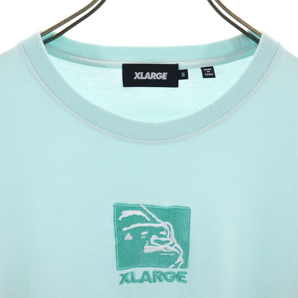 XLARGE エクストララージ 長袖 Tシャツ M ブルー系 ロンT メンズ