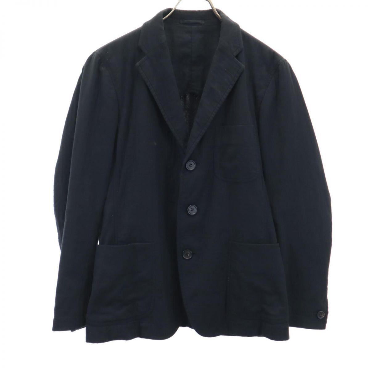 ISSEY MIYAKE MEN イッセイミヤケメン 日本製 テーラードジャケット 1 黒 メンズ