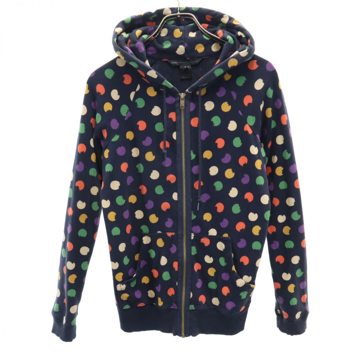 マークバイマークジェイコブス 長袖 スウェットパーカー S MARC BY MARC JACOBS レディース