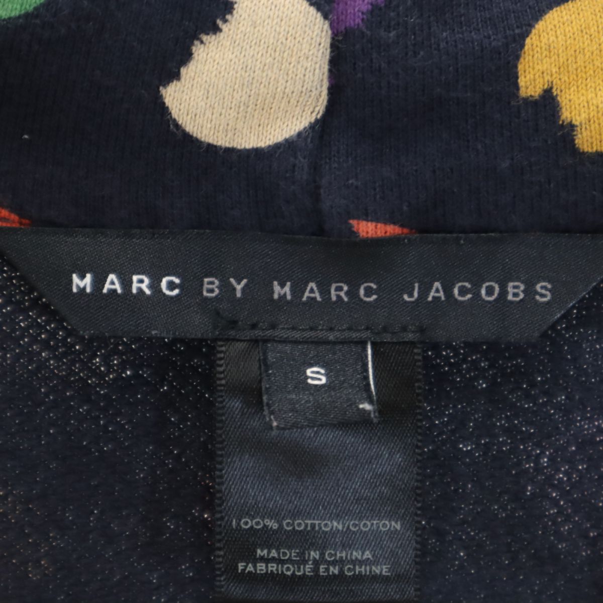 マークバイマークジェイコブス 長袖 スウェットパーカー S MARC BY MARC JACOBS レディース