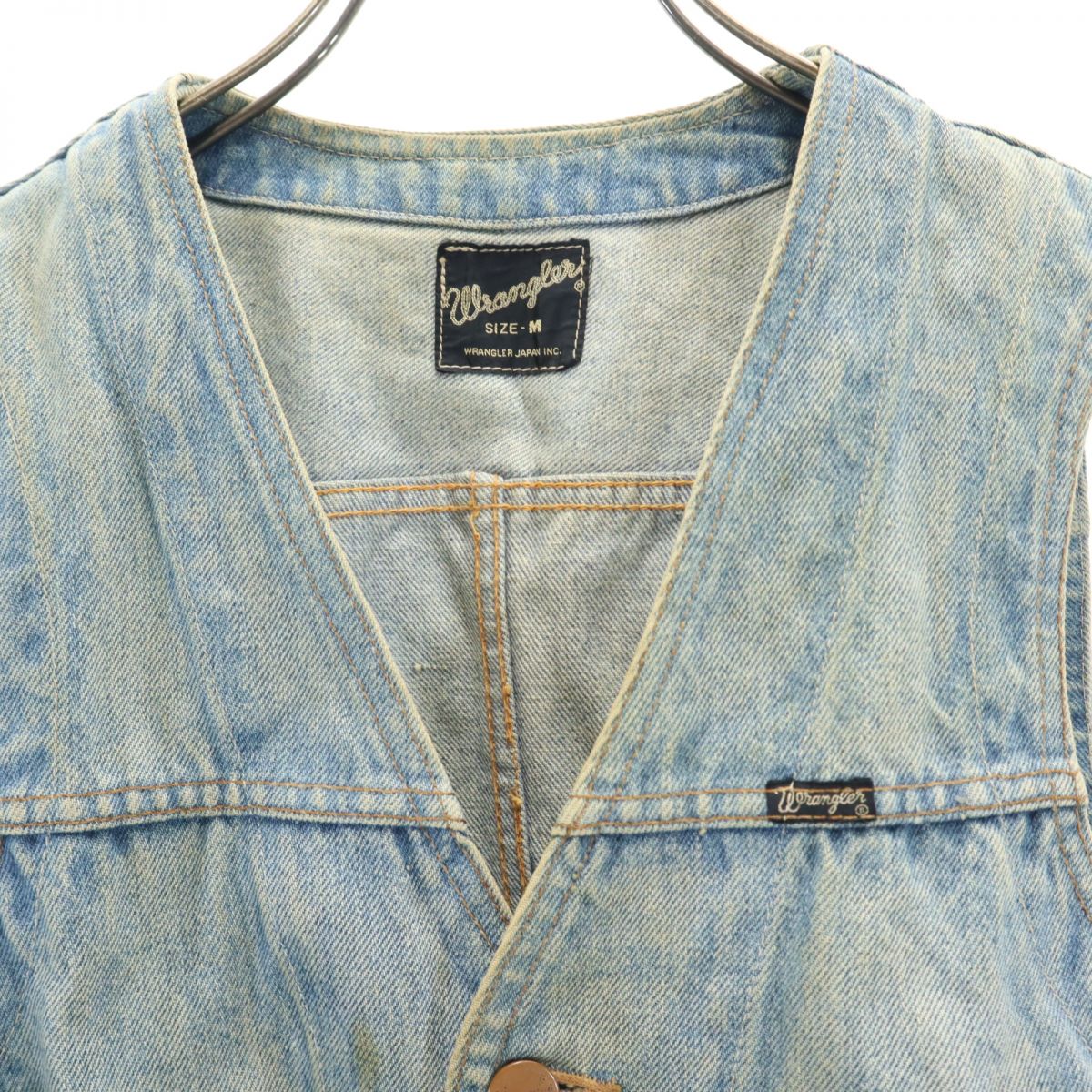 Wrangler ラングラー ベスト M ブルー系 メンズ