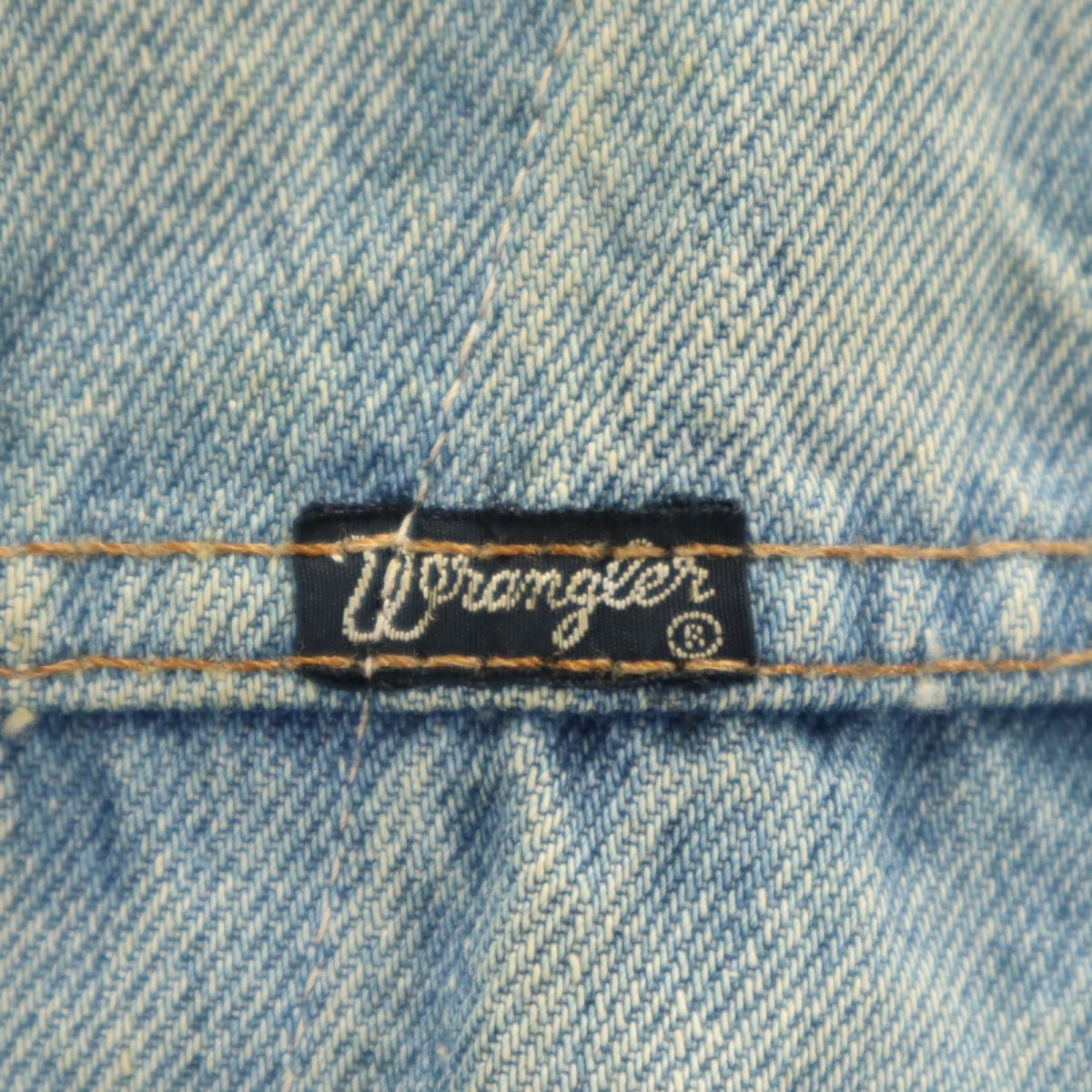 Wrangler ラングラー ベスト M ブルー系 メンズ