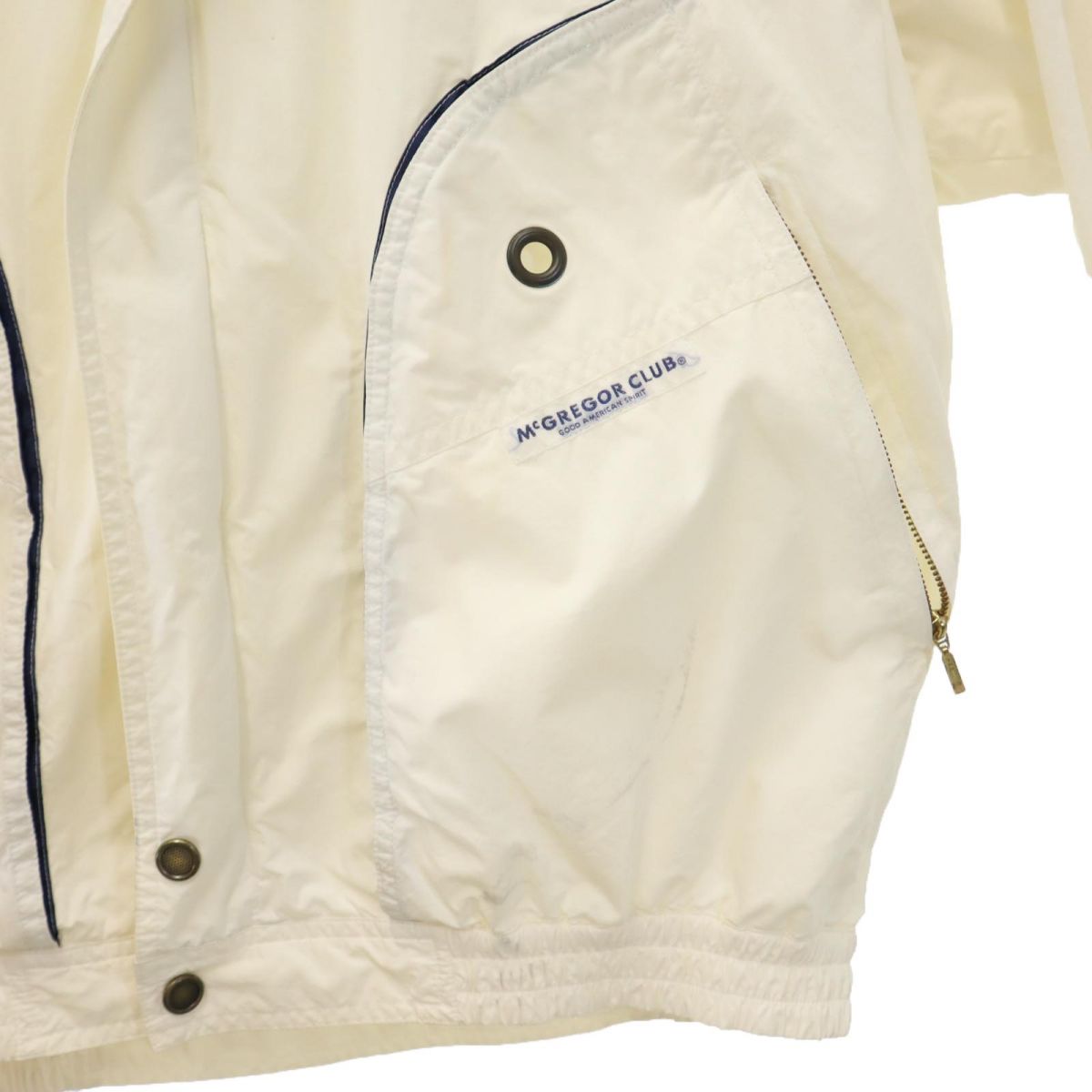 マックレガー ジップジャケット L ホワイト系 McGregor メンズ