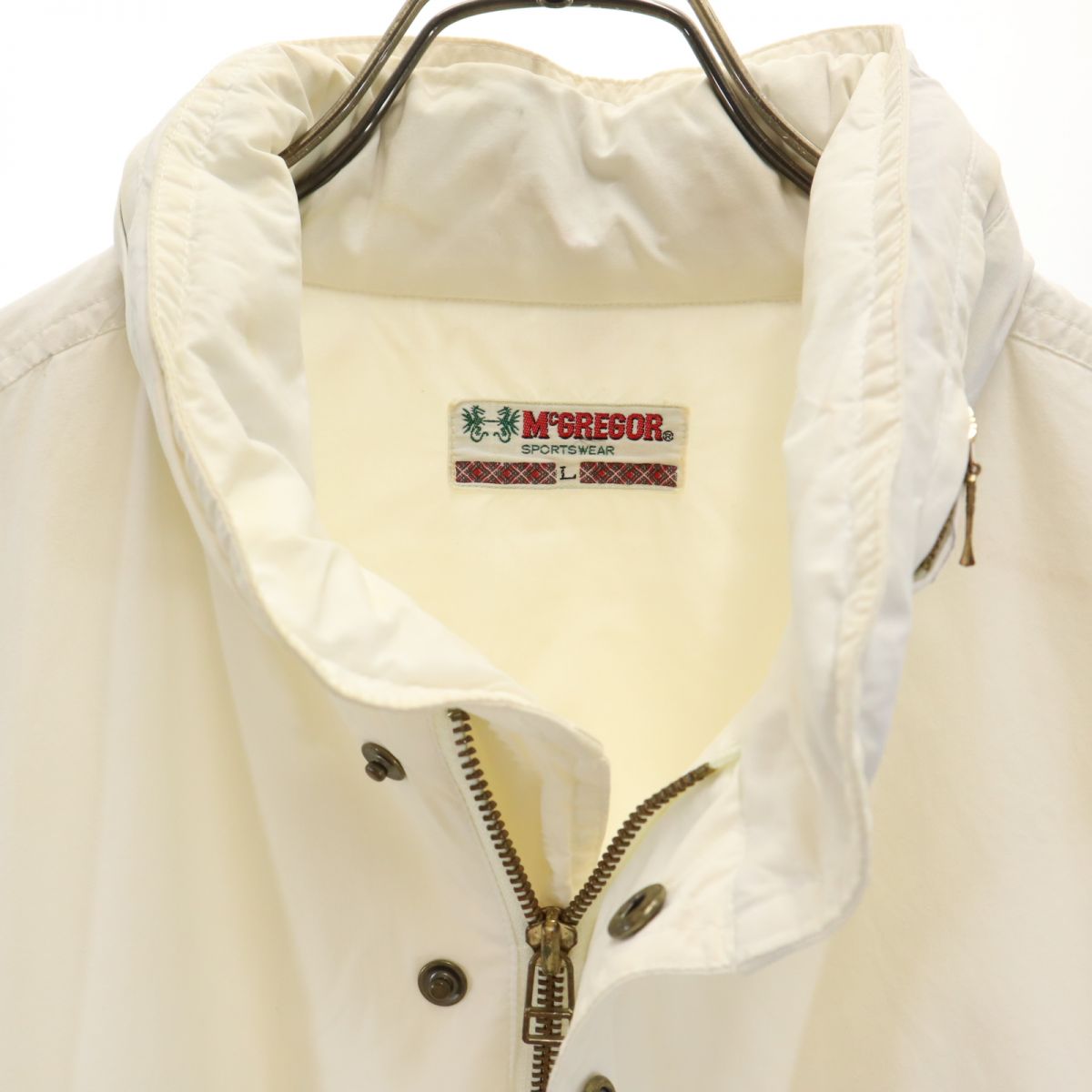 マックレガー ジップジャケット L ホワイト系 McGregor メンズ