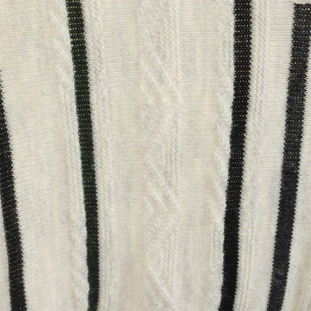 Billi 90s オールド イタリア製 長袖 ウールブレンド セーター 48 ホワイト系 ニット メンズ