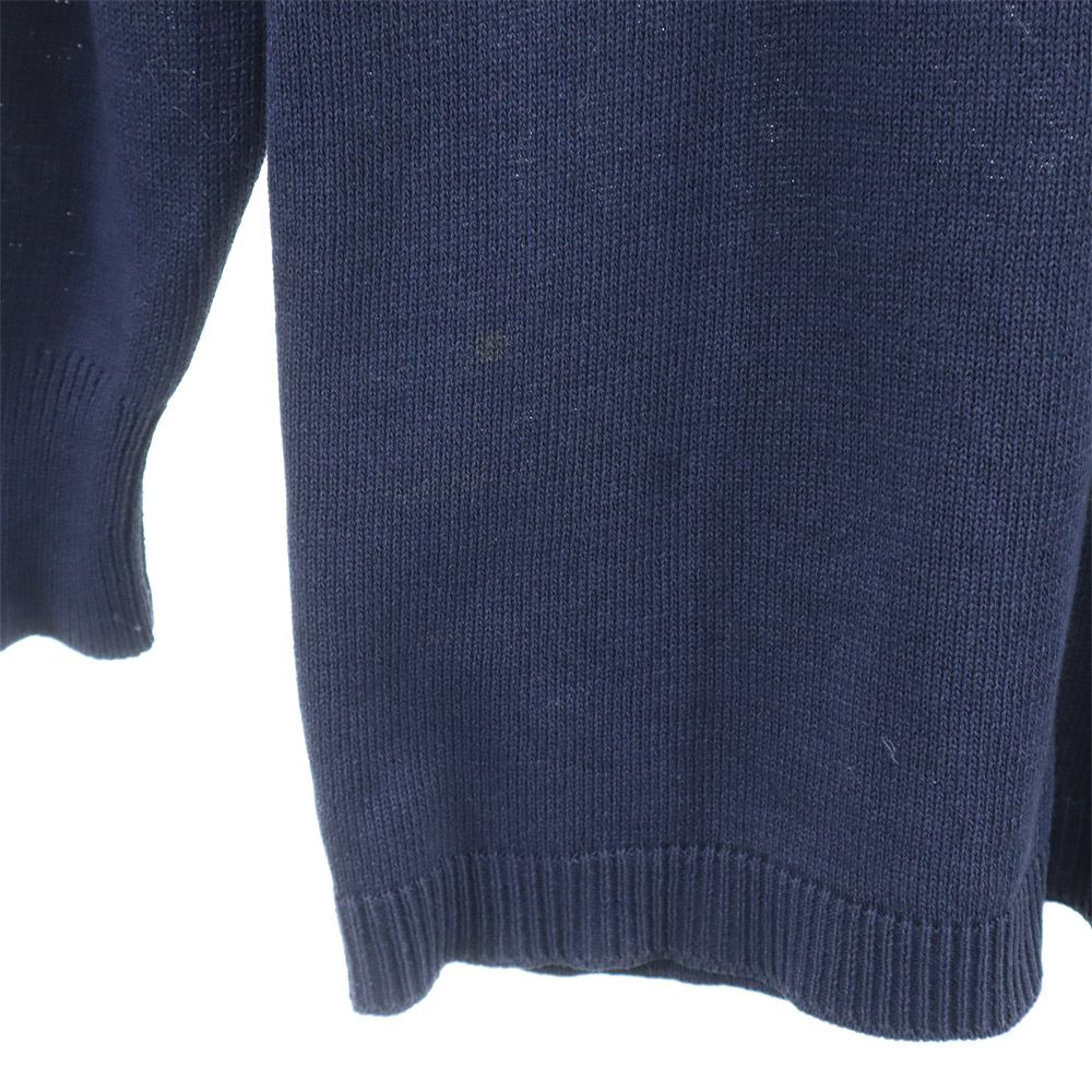 Burberrys バーバリーズ 90s オールド 長袖 カーディガン M ネイビー ニット レディース