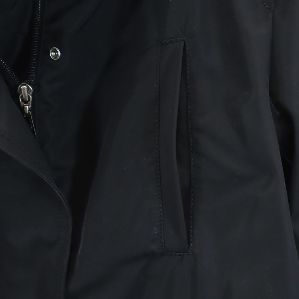 iCB アイシービー ジャケット 9 ブラック フード レディース