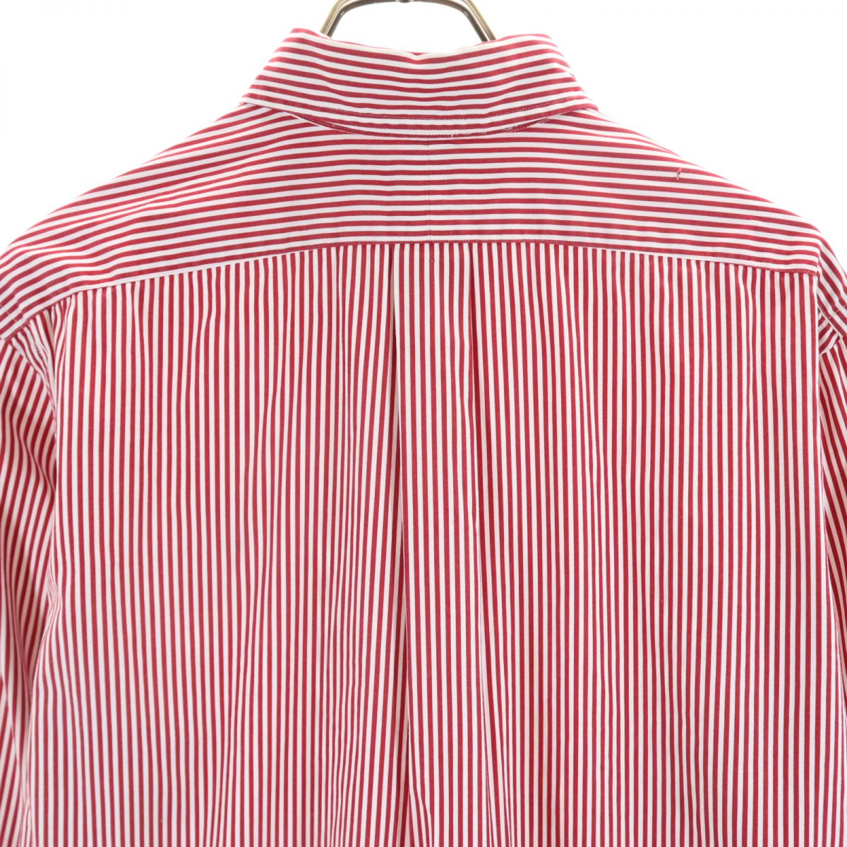 ラルフローレン オールド 長袖 ボタンダウンシャツ 15 2/1 レッド系 RALPH LAUREN メンズ