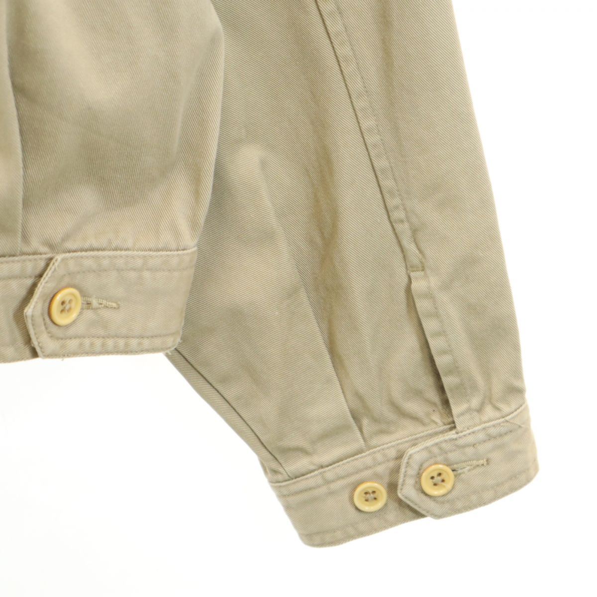 ポロバイラルフローレン スウィングトップ コットンジャケット L ベージュ Polo by Ralph Lauren メンズ