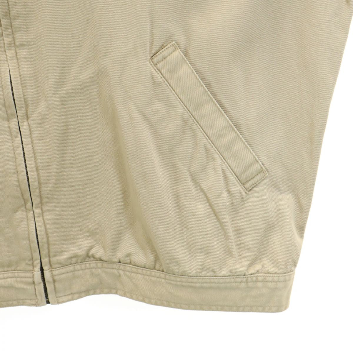 ポロバイラルフローレン スウィングトップ コットンジャケット L ベージュ Polo by Ralph Lauren メンズ