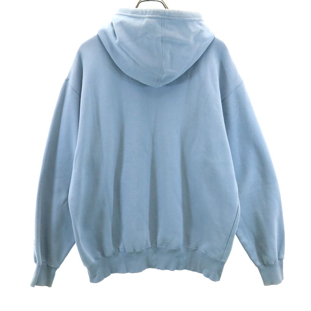 Champion チャンピオン 長袖 パーカー XL ブルー 裏起毛 メンズ