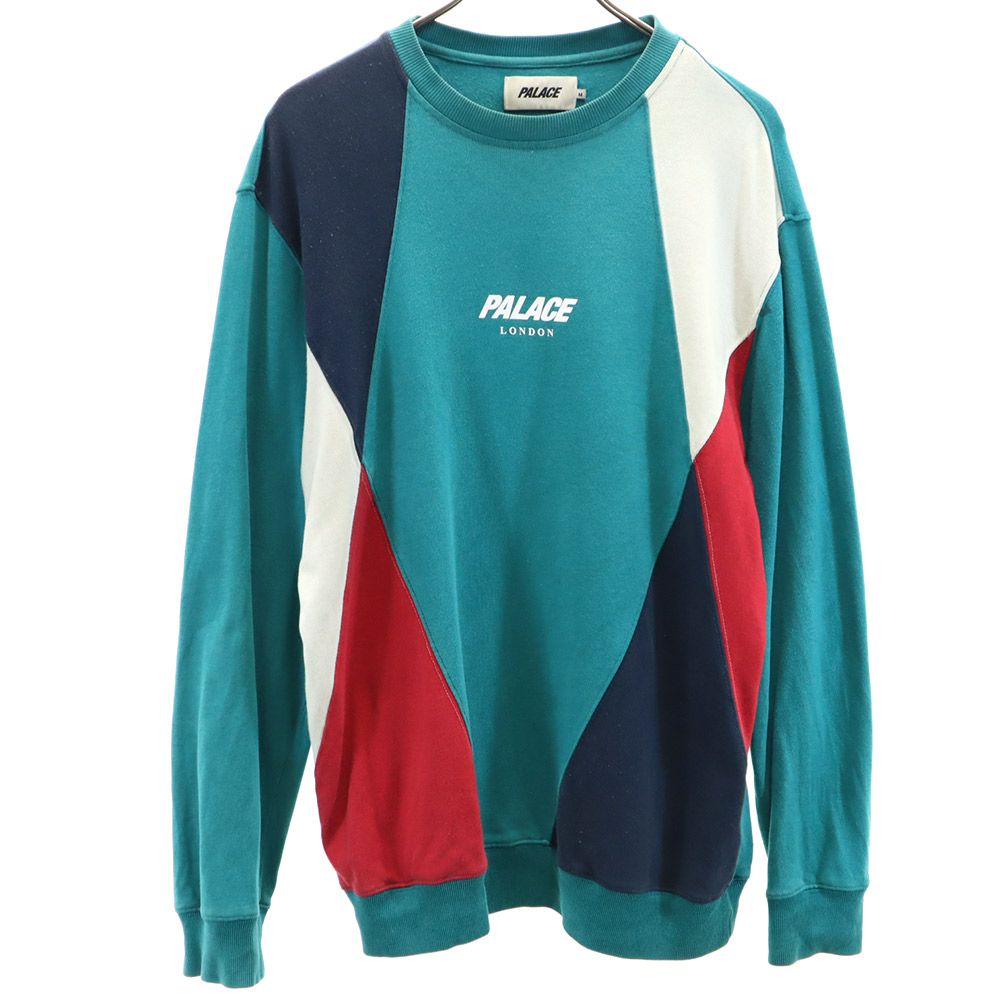 PALACE パレス スケートボード 長袖 トレーナー M ブルー系 スウェット メンズ