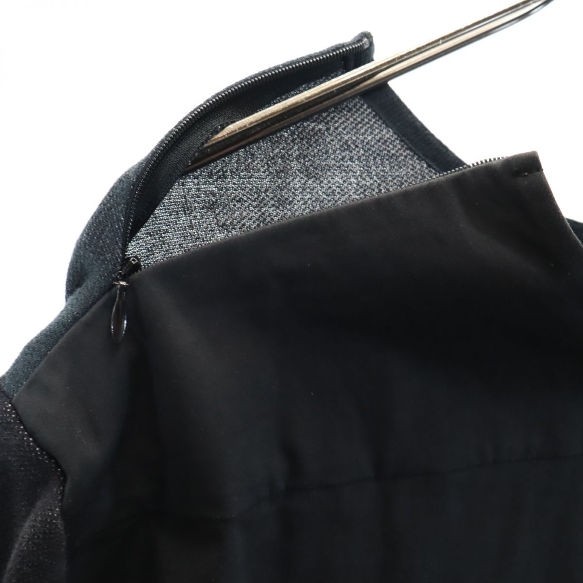 WRAPINKNOT ラッピンノット 長袖 ストレッチ カットソー 2 ブラック系 ニット メンズ