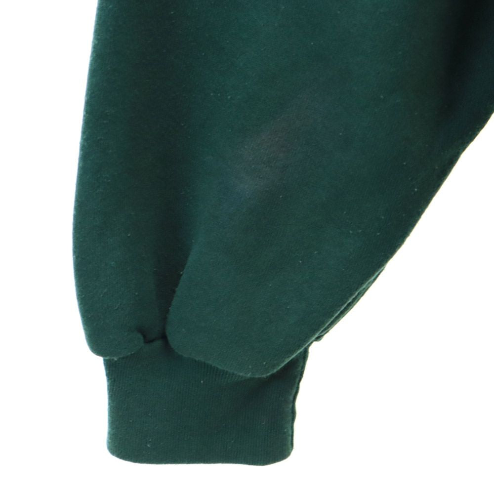 NUTMEG ナツメグ 90s オールド パッカーズ 長袖 トレーナー XL グリーン系 スウェット 裏起毛 メンズ