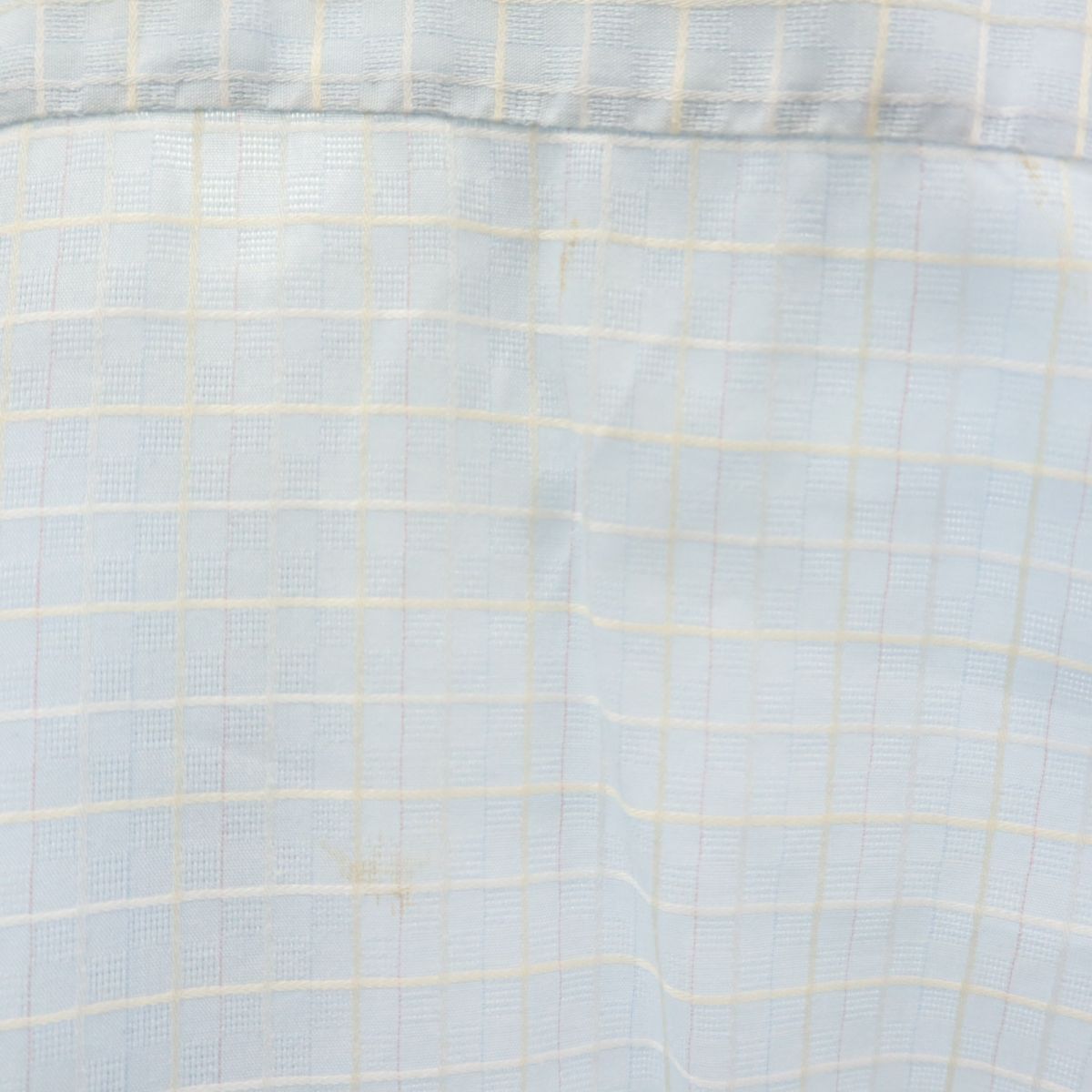 GIVENCHY ジバンシィ ジェントルマン チェック柄 長袖 ワイシャツ ブルー系 GENTLEMAN PARIS メンズ