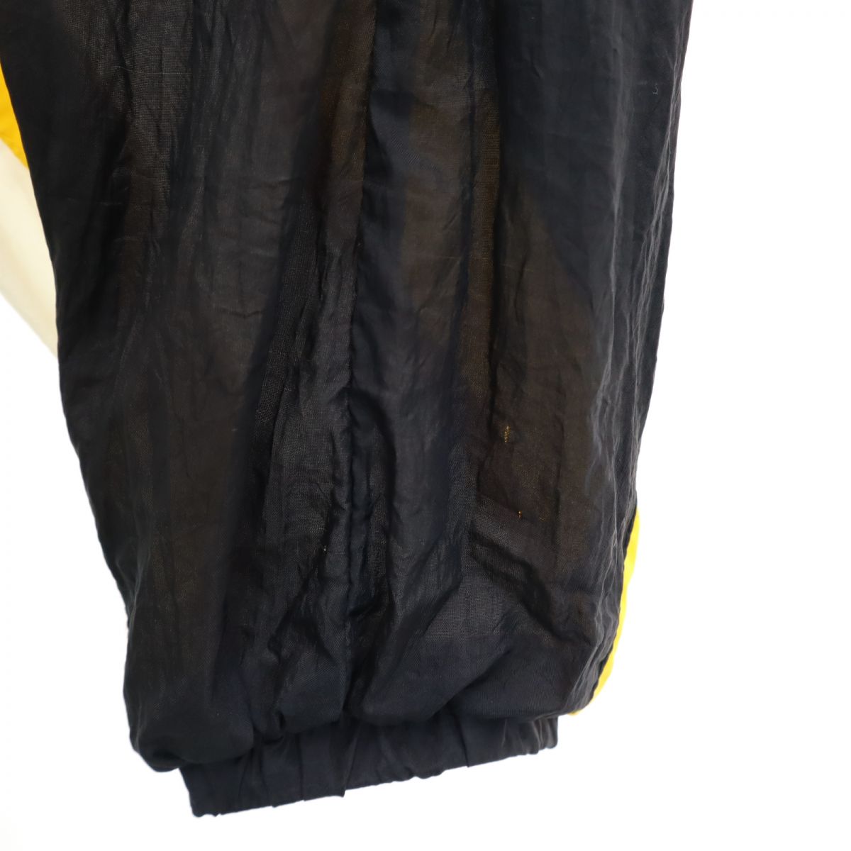 NIKE ナイキ 90s オールド 白タグ ハーフジップ ナイロンジャケット M 白×黒 プルオーバー メンズ