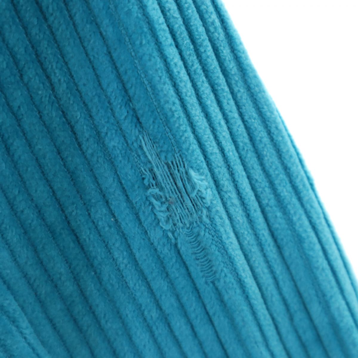 Roamans 90s 00s オールド 長袖 コーデュロイ シャツ M 水色系 レディース