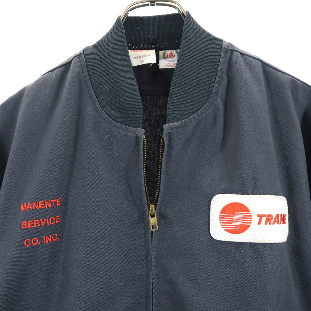 ユニトグ 80s USA製 ヴィンテージ ジップジャケット M ネイビー系 UNITOG メンズ