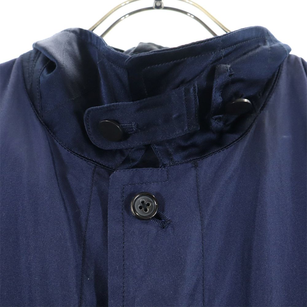 Kemit ケミット トゥモローランド シルクブレンド ジャケット 48 ネイビー TOMORROWLAND メンズ