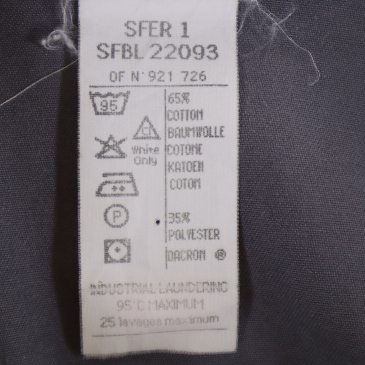 MULLIEZ 80s ユーロワーク ヴィンテージ ライン入り ジャケット 104-108 グレー系 メンズ