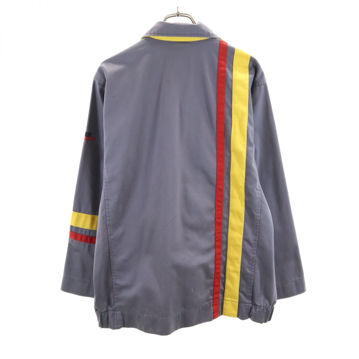 MULLIEZ 80s ユーロワーク ヴィンテージ ライン入り ジャケット 104-108 グレー系 メンズ