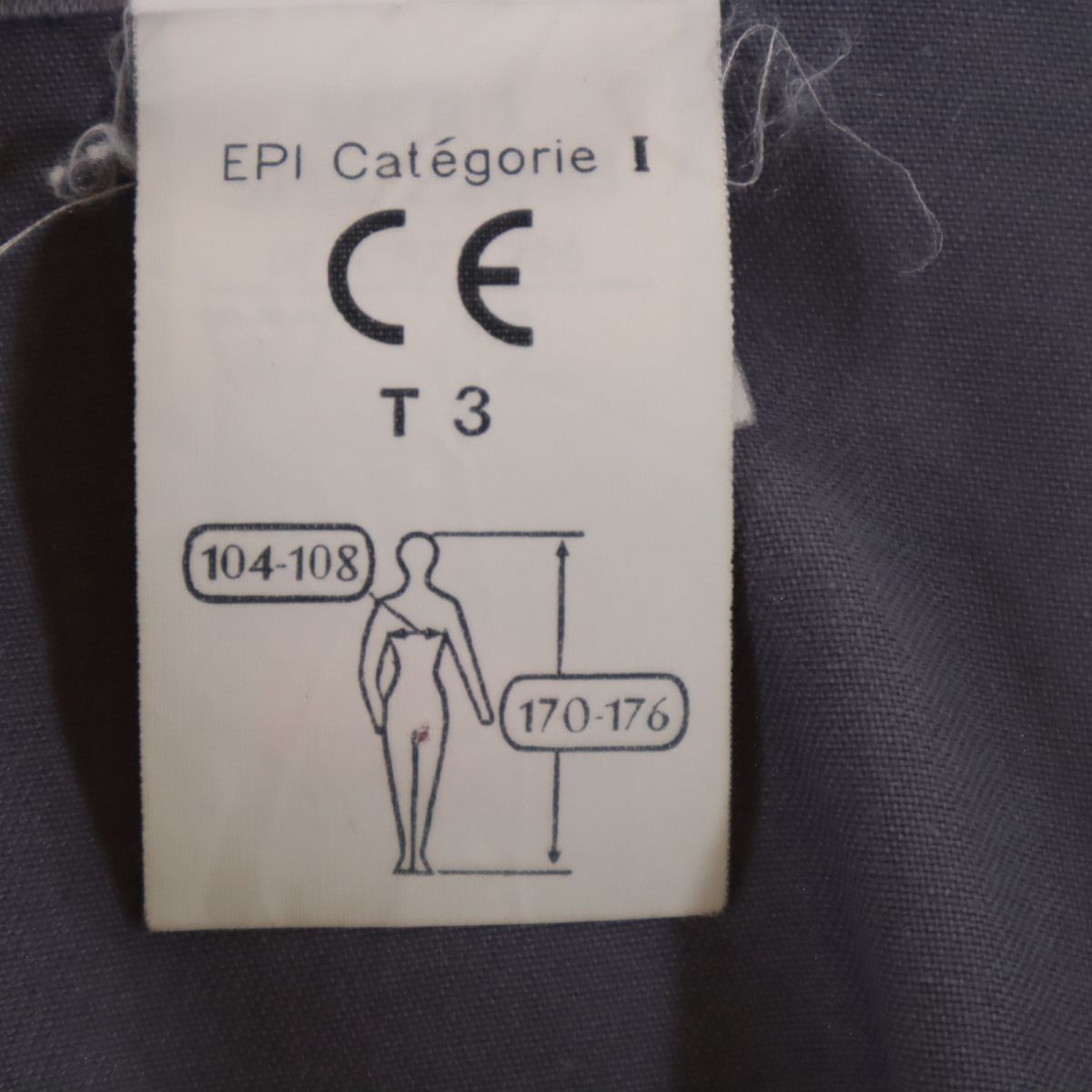 MULLIEZ 80s ユーロワーク ヴィンテージ ライン入り ジャケット 104-108 グレー系 メンズ