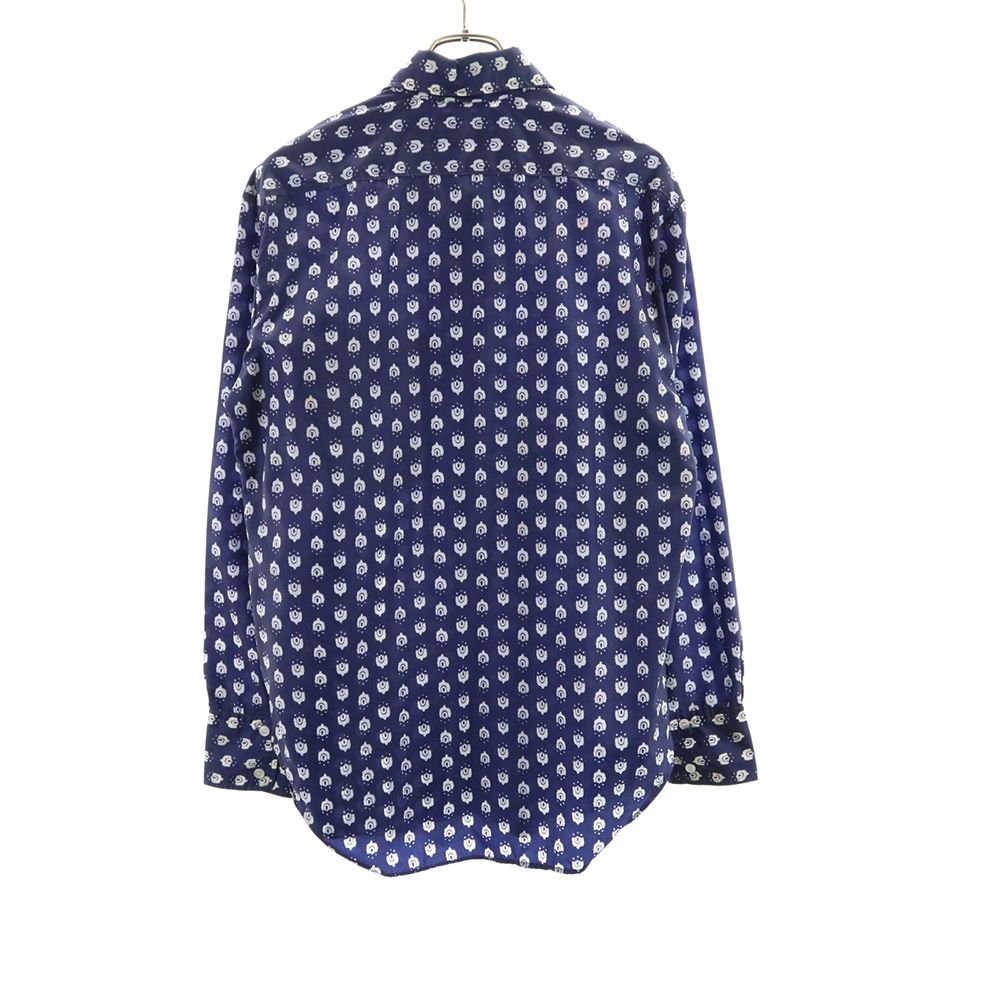 WHITE STAG ホワイトスタッグ 日本製 長袖 シャツ ネイビー メンズ