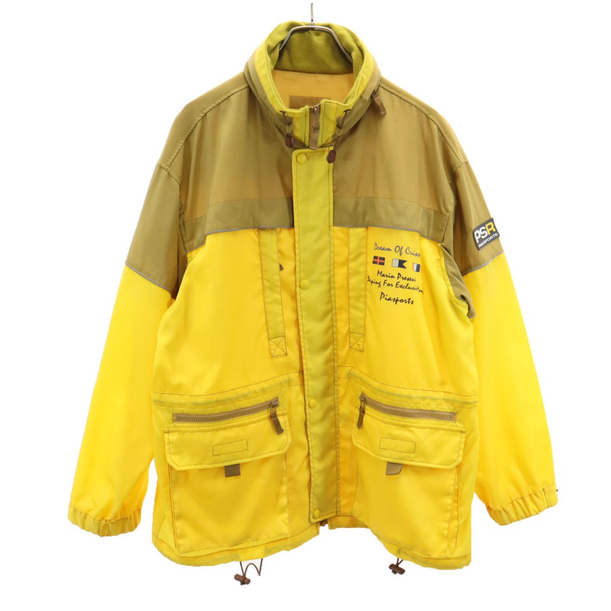 ピアスポーツ ナイロンジャケット 4 イエロー系 PIA SPORTS メンズ