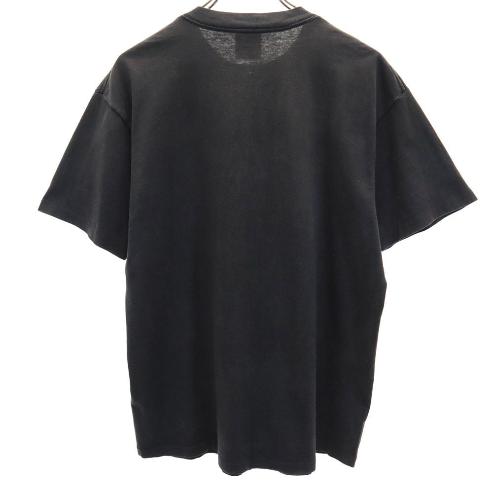 ONEITA オニータ 90s オールド 蝶野正洋 プリント 半袖 Tシャツ L ブラック メンズ