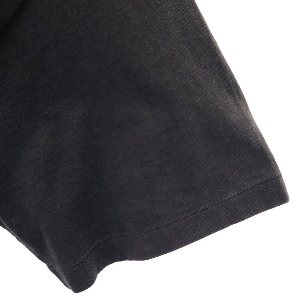 ONEITA オニータ 90s オールド 蝶野正洋 プリント 半袖 Tシャツ L ブラック メンズ