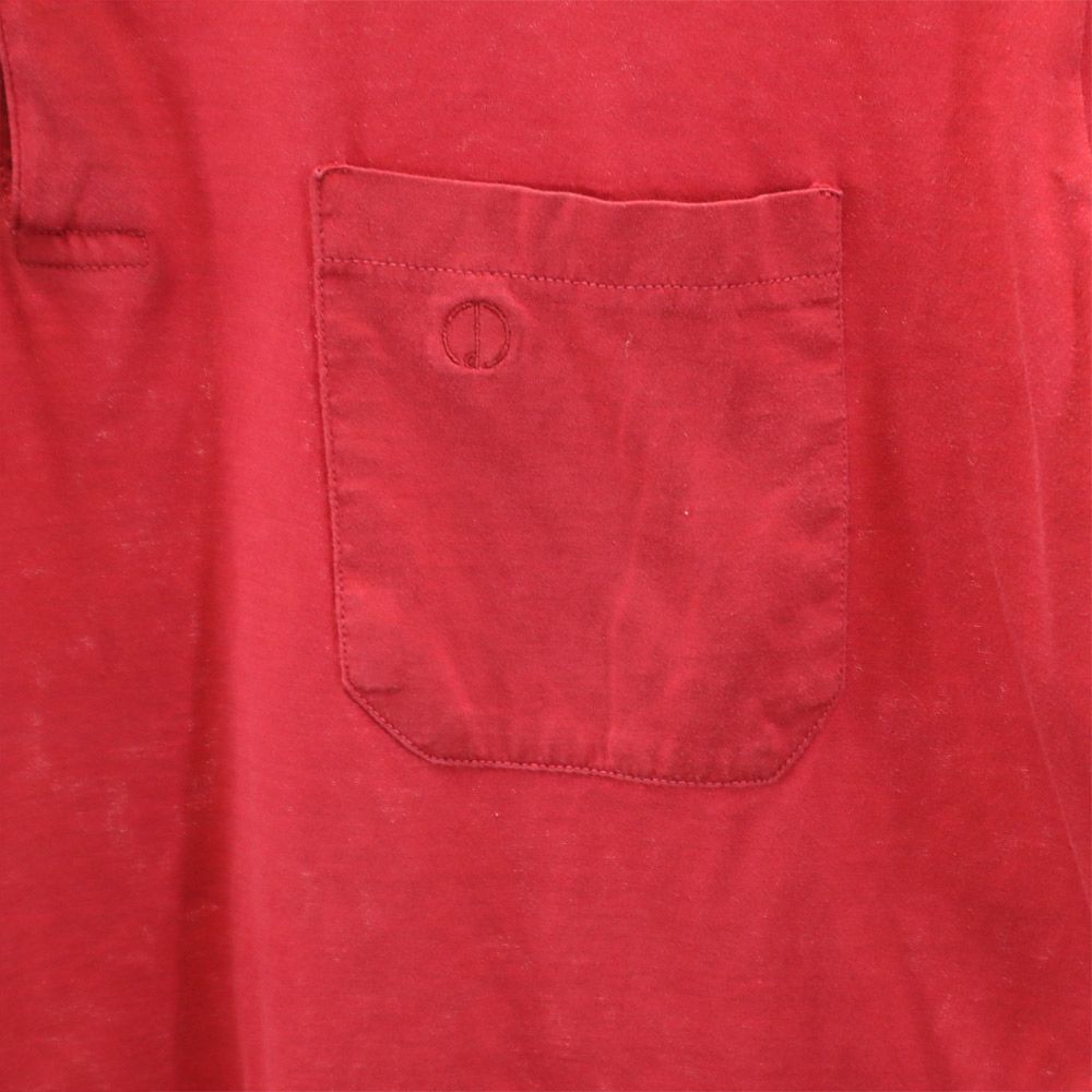 ダンヒル 90s イタリア製 オールド 半袖 ポロシャツ 40 赤 Dunhill メンズ