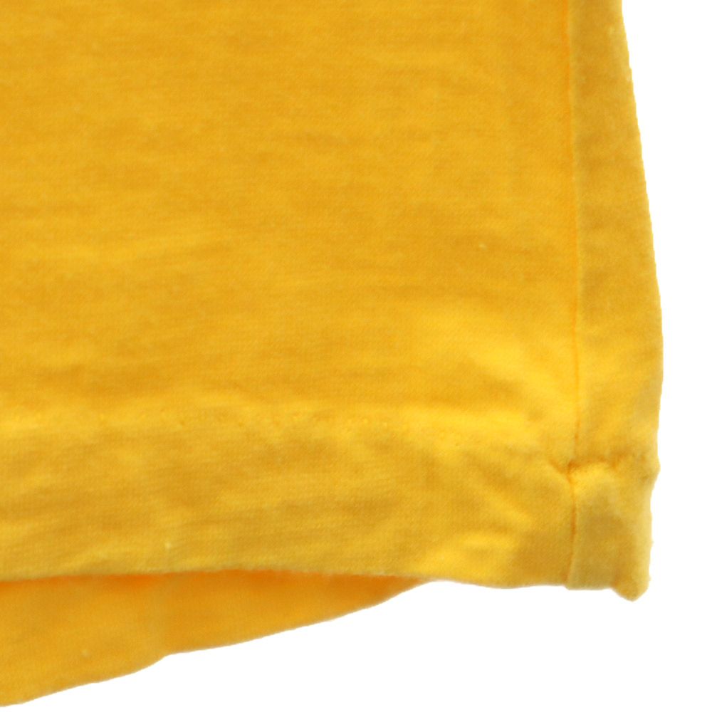 DIA CLUB オールド プリント 半袖 Tシャツ M-L イエロー DIA CLUB メンズ