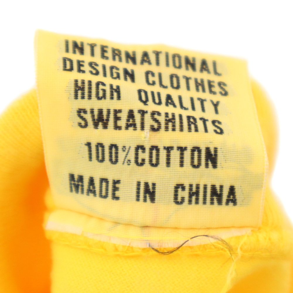 DIA CLUB オールド プリント 半袖 Tシャツ M-L イエロー DIA CLUB メンズ