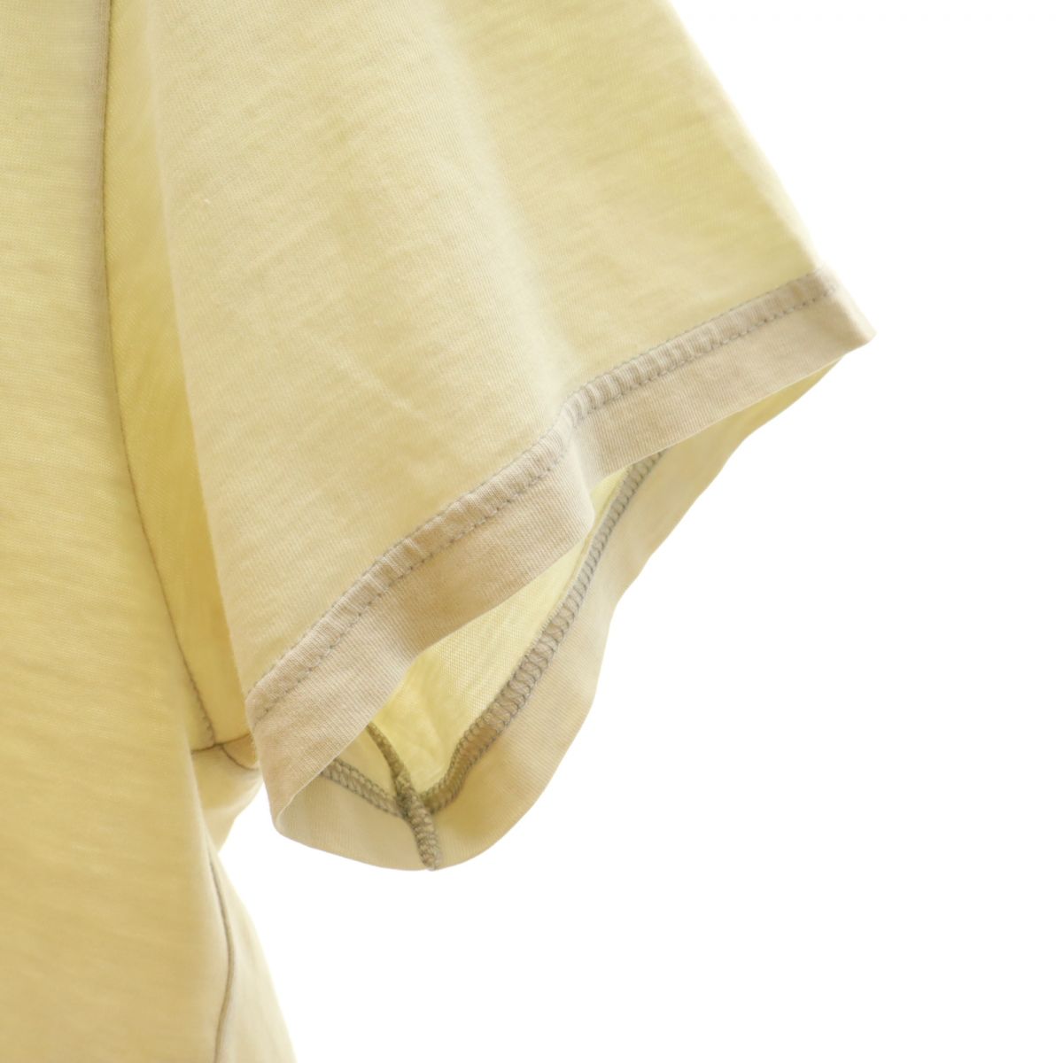 マルタンマルジェラ エイズT 半袖 Vネック Tシャツ ベージュ MARTIN MARGIELA メンズ