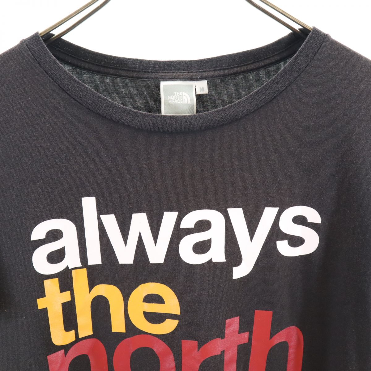 THE NORTH FACE ノースフェイス NTW34070 アウトドア 半袖 Tシャツ M 黒 レディース