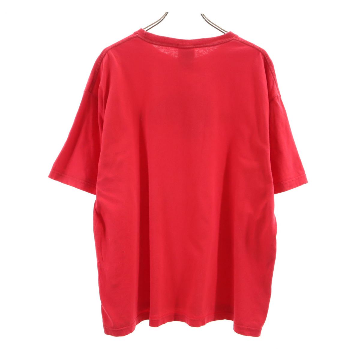 TOMMY JEANS トミージーンズ USA製 半袖 Tシャツ L 赤 メンズ