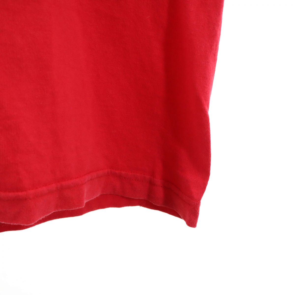 TOMMY JEANS トミージーンズ USA製 半袖 Tシャツ L 赤 メンズ