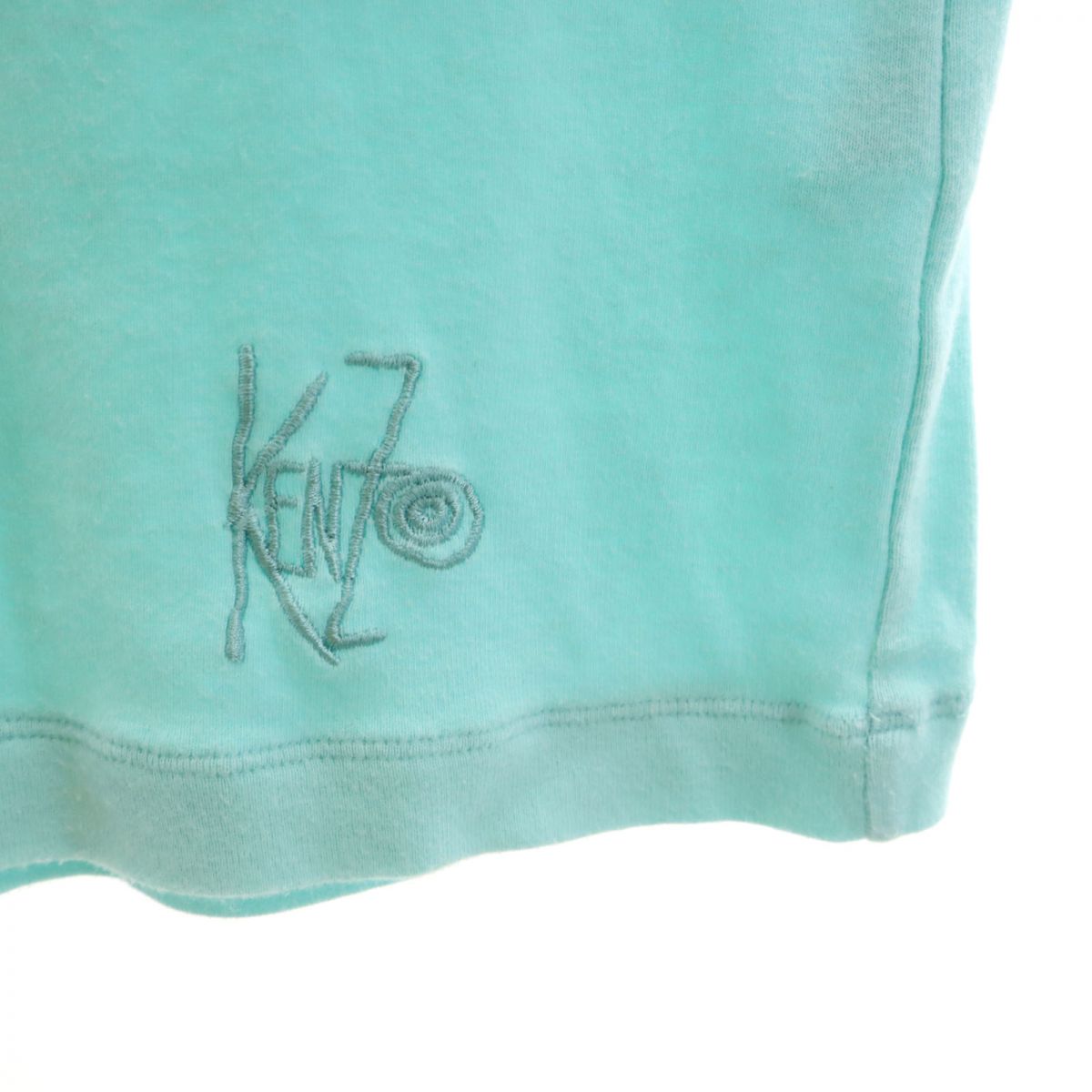 KENZO ケンゾー 半袖 Vネック Tシャツ 水色系 MAISON メンズ