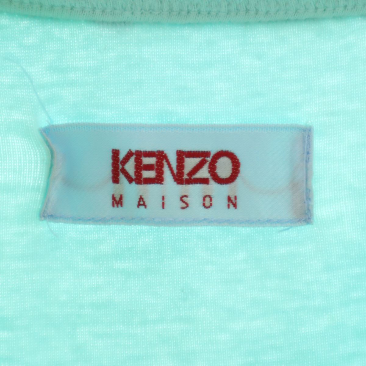 KENZO ケンゾー 半袖 Vネック Tシャツ 水色系 MAISON メンズ