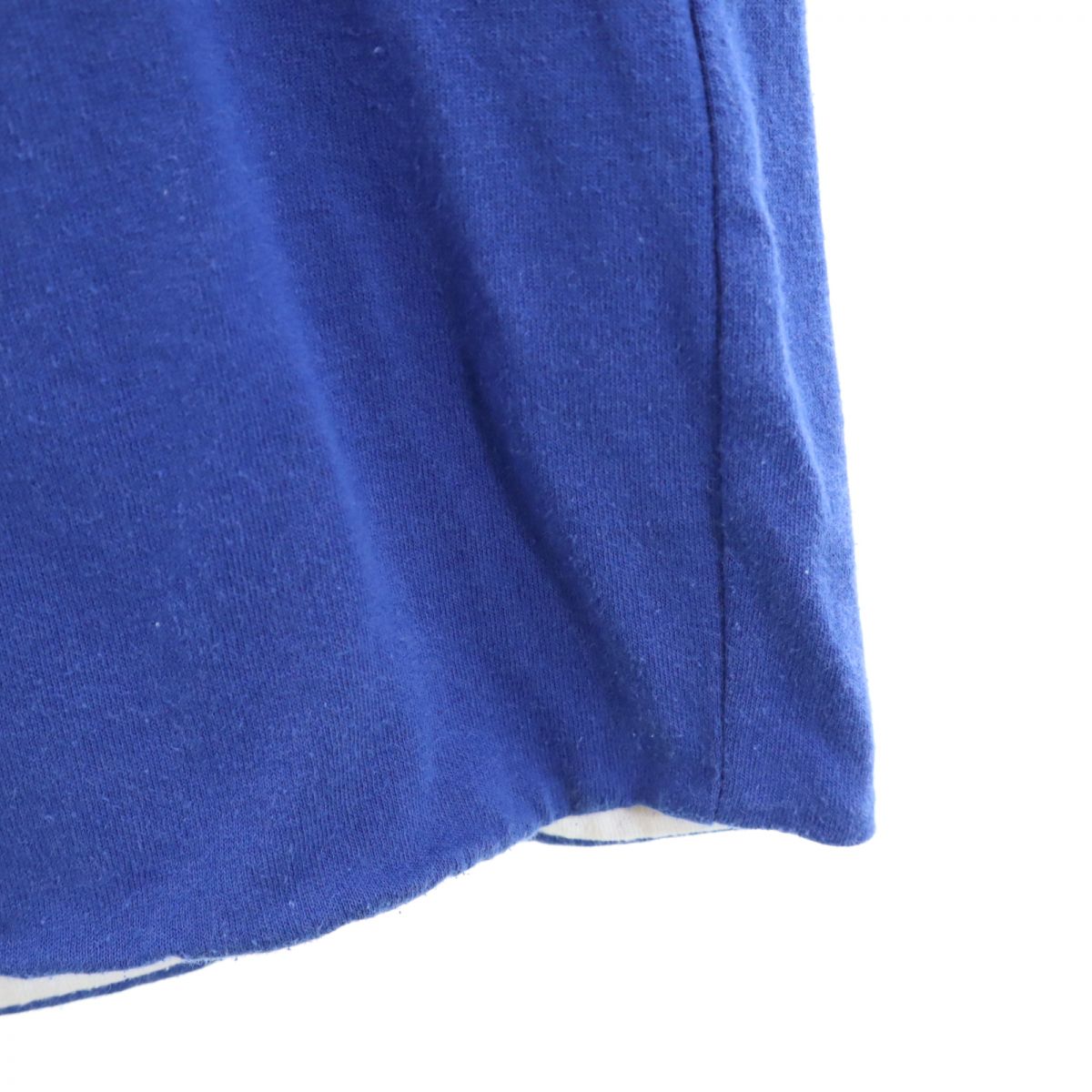 OLD オールド 80s 90s ゲームT 半袖 リバーシブル Tシャツ 青/白 メンズ