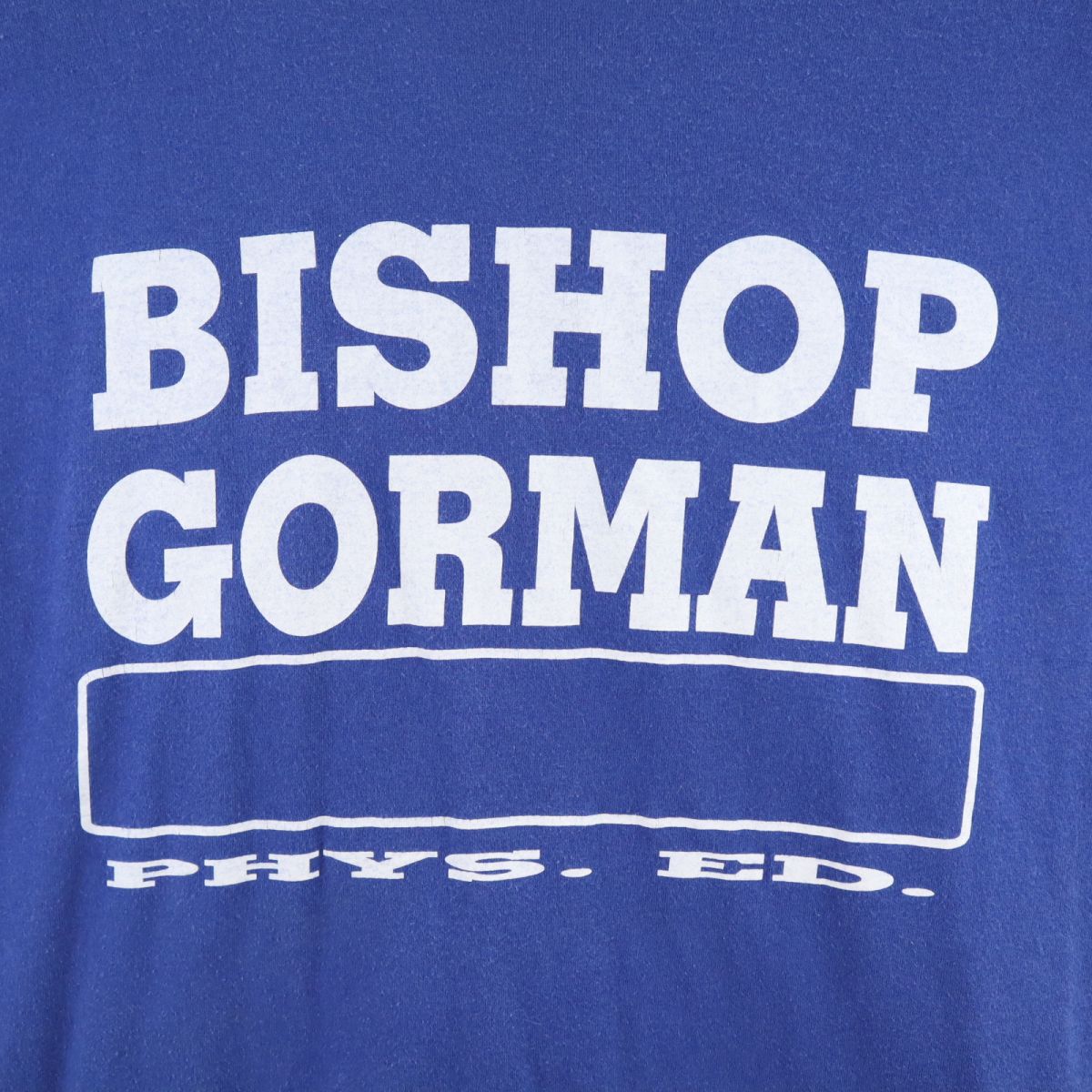 OLD オールド 80s 90s ゲームT 半袖 リバーシブル Tシャツ 青/白 メンズ