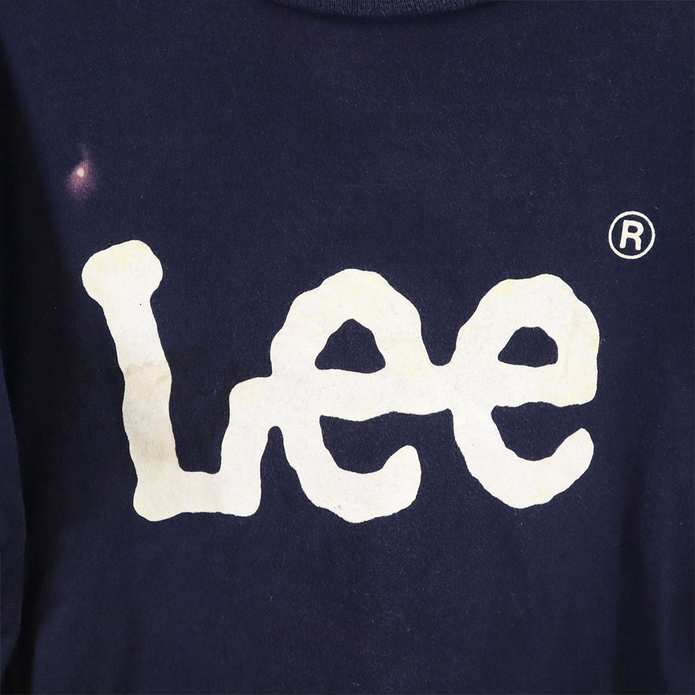 Lee リー 90s USA製 オールド 半袖 Tシャツ L ネイビー メンズ