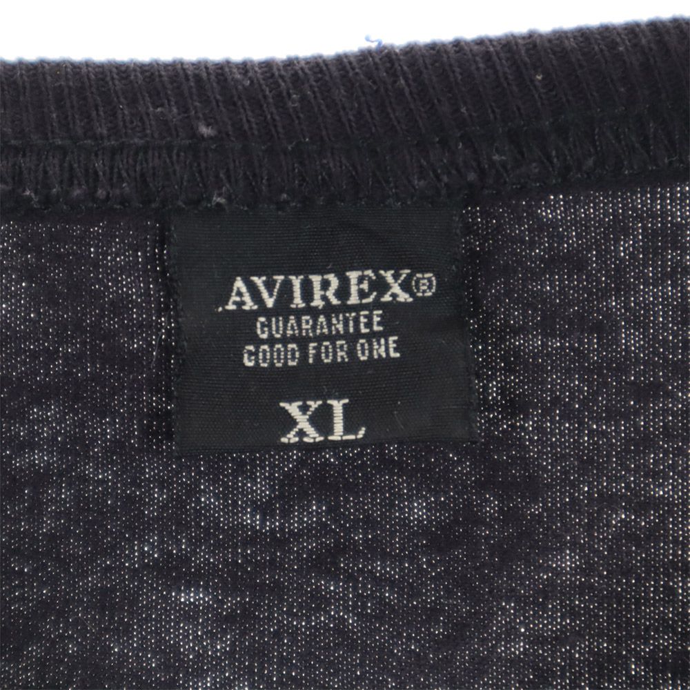 AVIREX アヴィレックス 半袖 Tシャツ XL 黒 メンズ