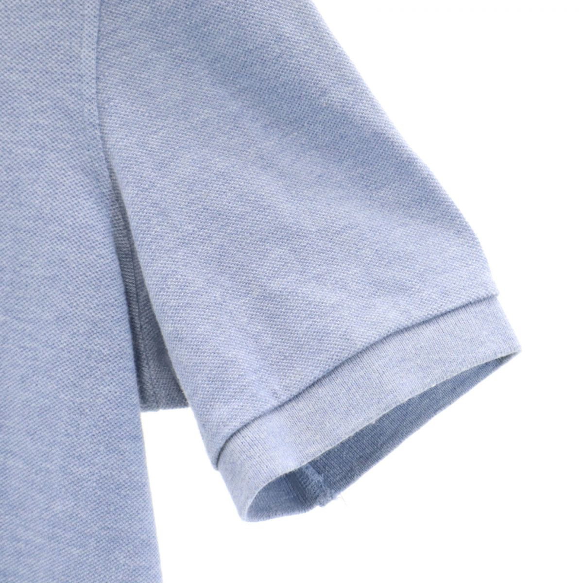 Psycho Bunny サイコバニー 日本製 ゴルフ 半袖 ポロシャツ L ブルー系 鹿の子 メンズ