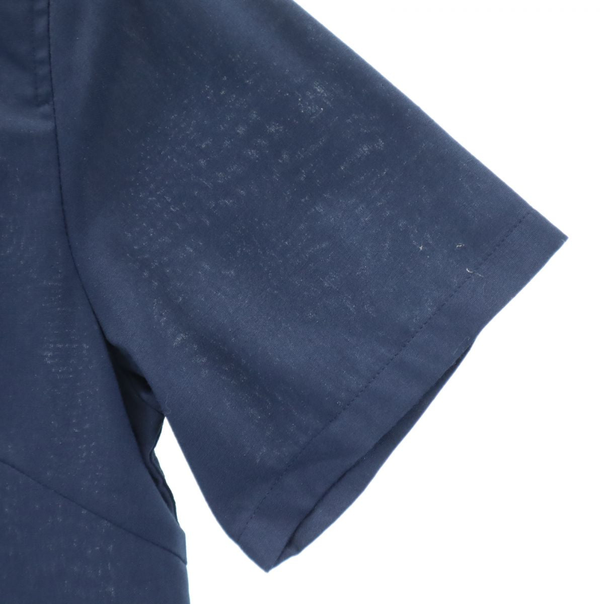 未使用 ソフネット 半袖 ボタンダウンシャツ M ネイビー系 SOPHNET. タグ付き レディース