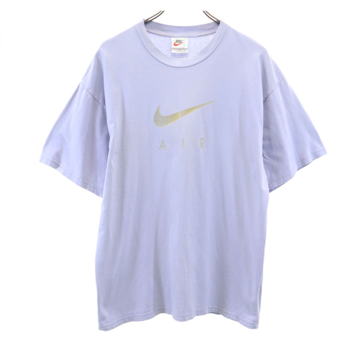 ナイキ 90s 00s 白タグ オールド 半袖 Tシャツ M ブルー系 NIKE メンズ