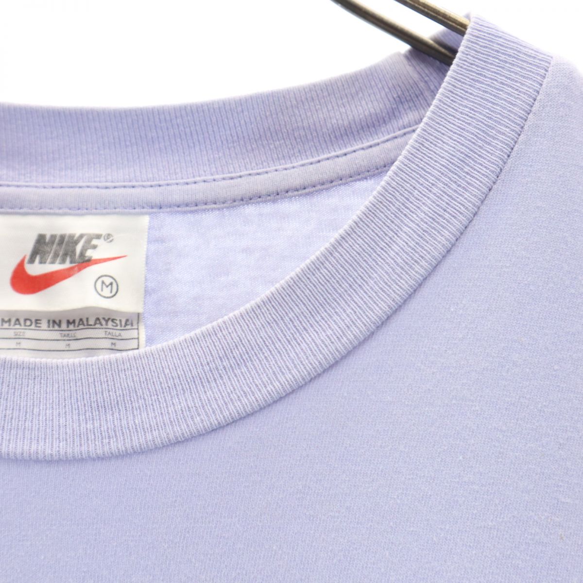 ナイキ 90s 00s 白タグ オールド 半袖 Tシャツ M ブルー系 NIKE メンズ