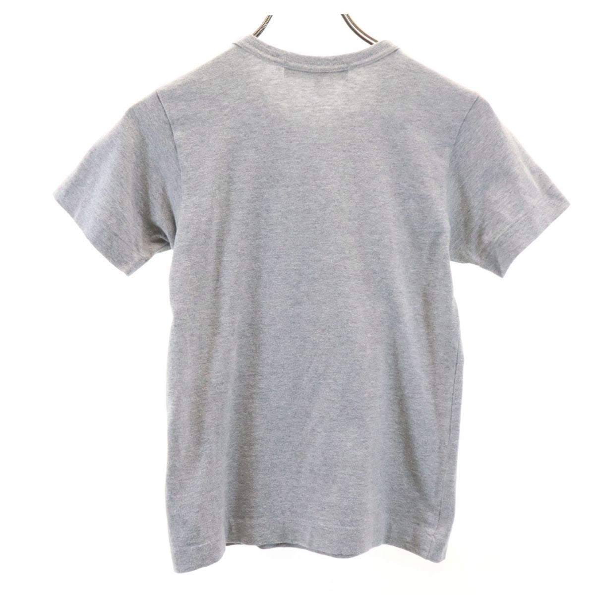 PLAY COMME des GARCONS プレイコムデギャルソン 2011年 日本製 プリント 半袖 Tシャツ XS グレー レディース