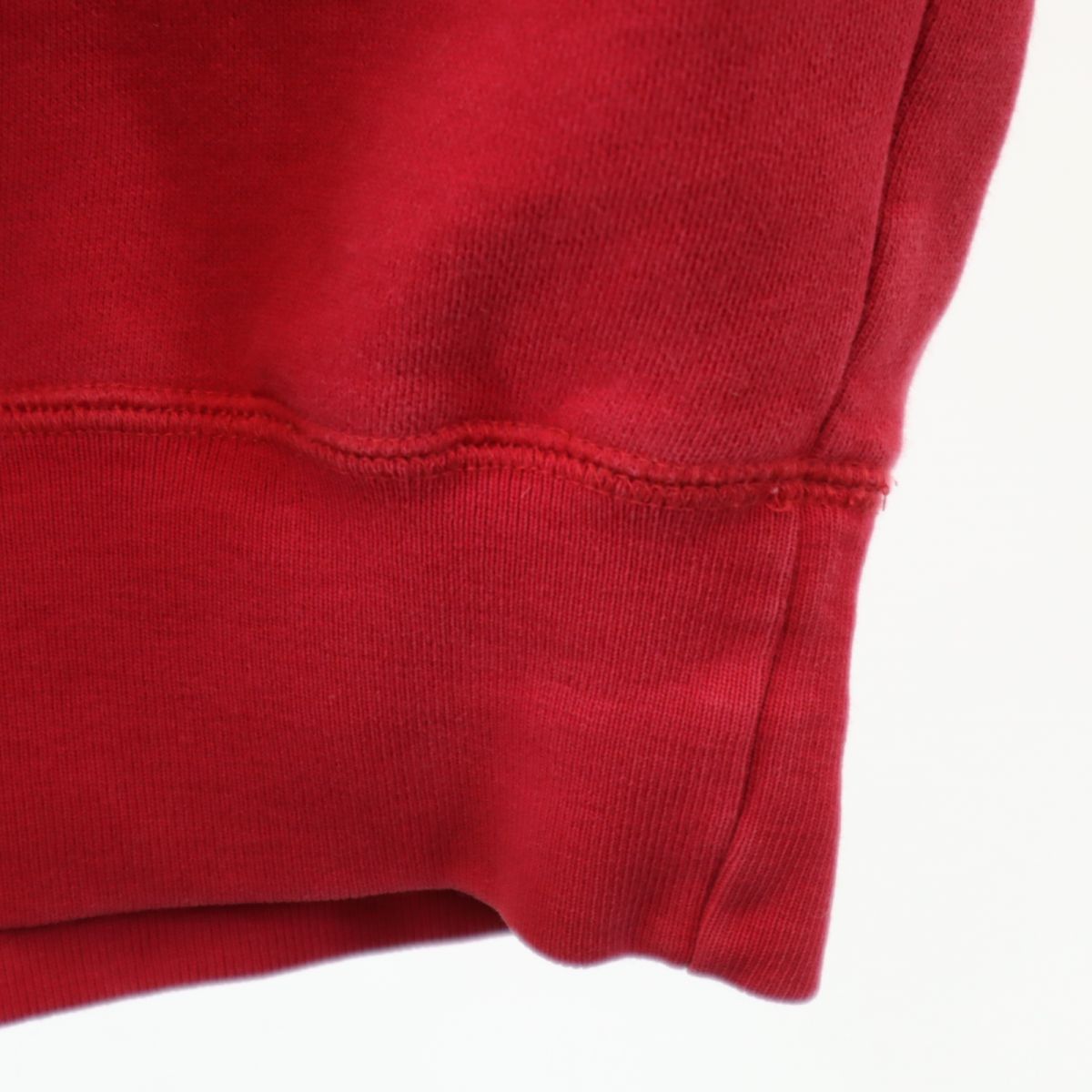 ポロゴルフ ラルフローレン 長袖 ハーフジップ トレーナー L レッド POLO GOLF RALPH LAUREN 裏起毛 メンズ