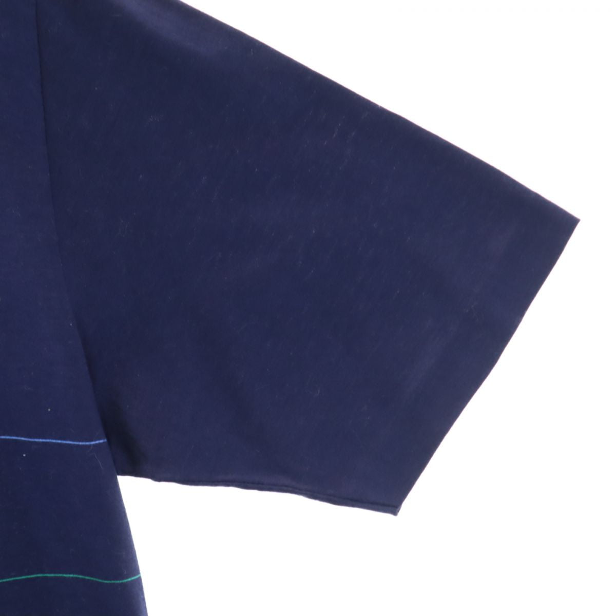 GIVENCHY ジバンシィ イタリア製 ライン入り 半袖 ポロシャツ S ネイビー GENTLEMAN PARIS メンズ